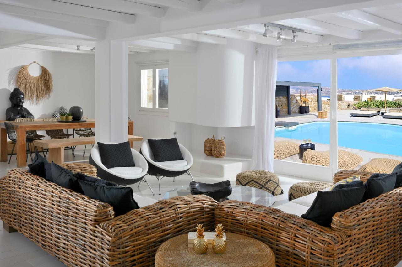 Tohu Villas Mykonos オルノス エクステリア 写真