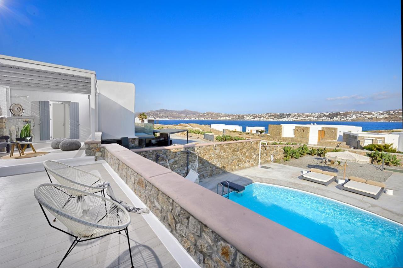 Tohu Villas Mykonos オルノス エクステリア 写真