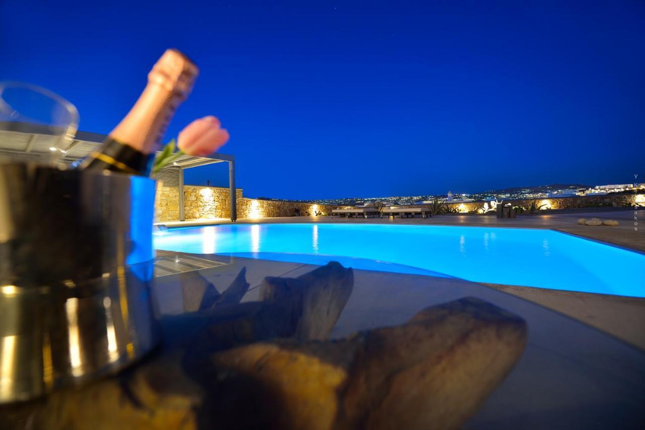 Tohu Villas Mykonos オルノス エクステリア 写真