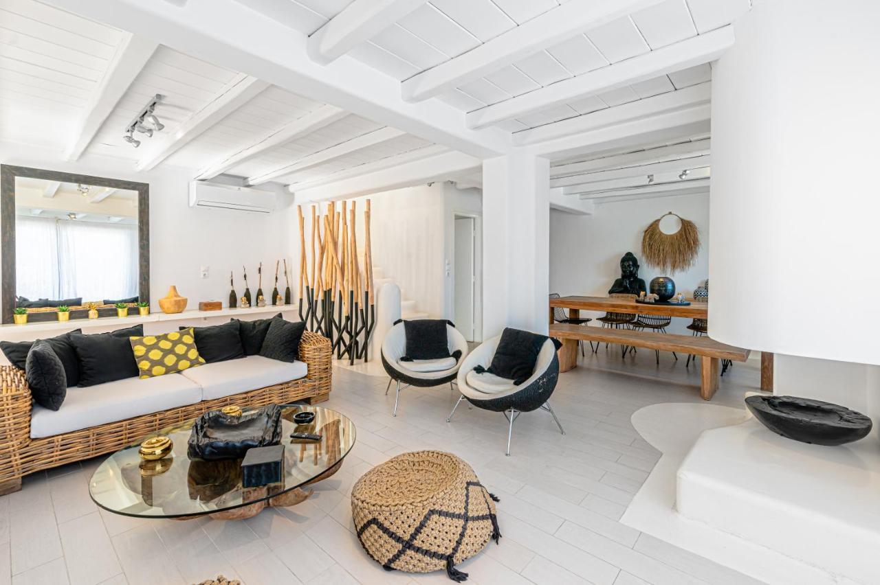 Tohu Villas Mykonos オルノス エクステリア 写真