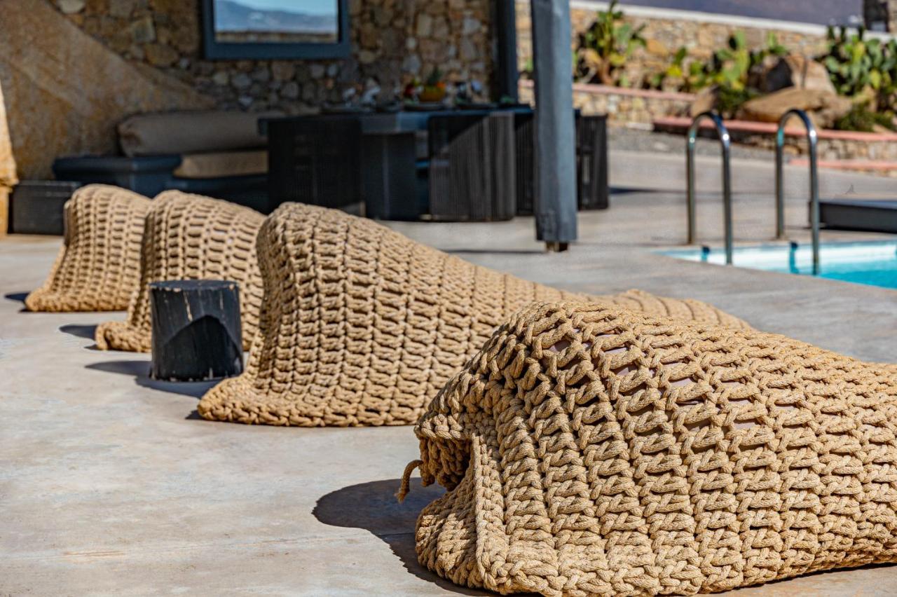 Tohu Villas Mykonos オルノス エクステリア 写真