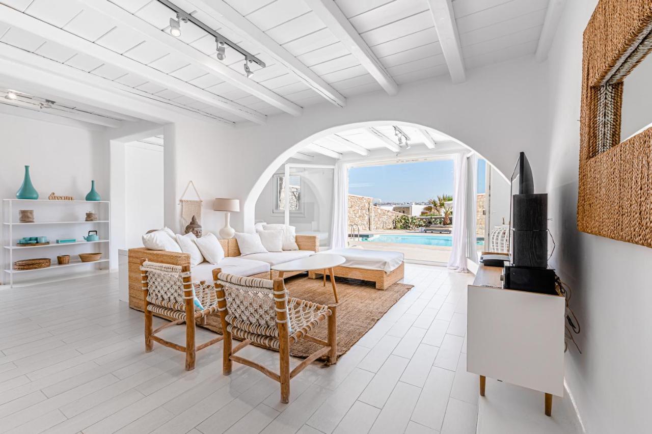 Tohu Villas Mykonos オルノス エクステリア 写真
