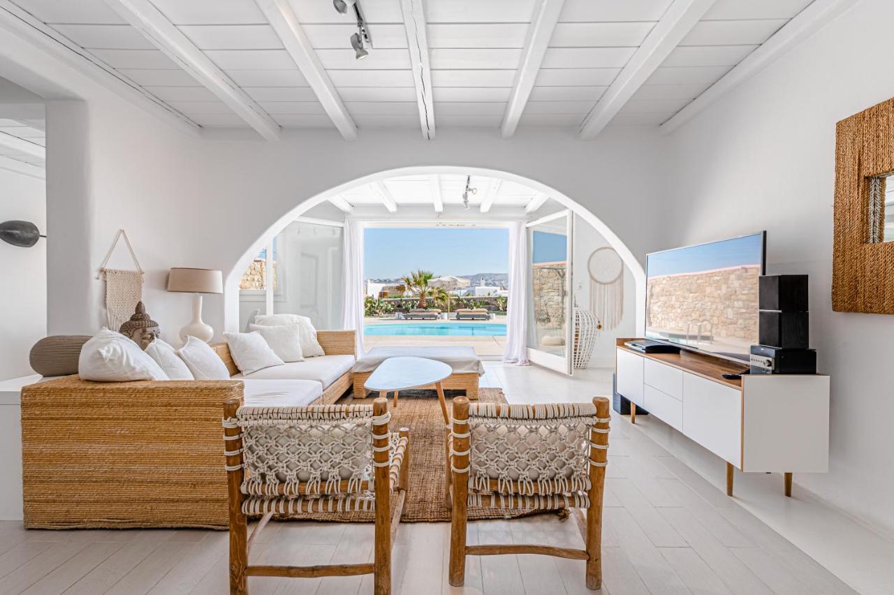 Tohu Villas Mykonos オルノス エクステリア 写真
