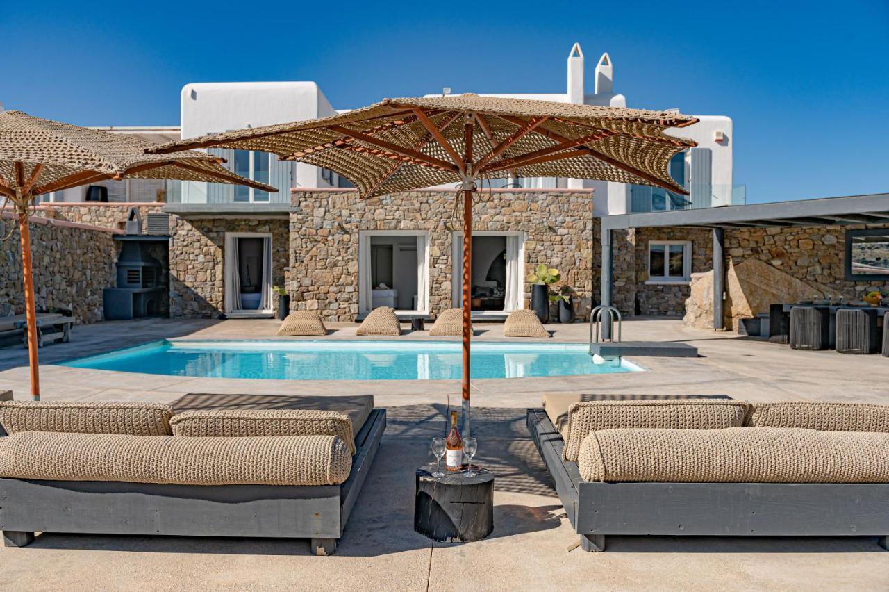 Tohu Villas Mykonos オルノス エクステリア 写真