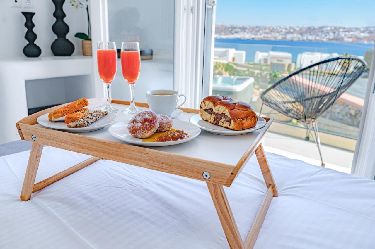Tohu Villas Mykonos オルノス エクステリア 写真